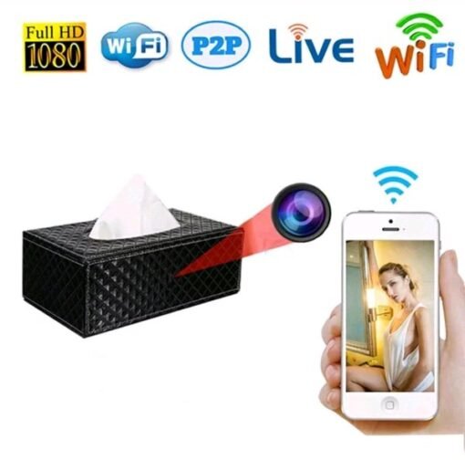 Camera ngụy trang hộp giấy ăn an toàn - hình ảnh 17