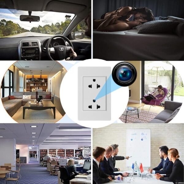 camera tích hợp camera ổ cắm điện 2 ổ 3 chấu ảnh thư viện sản phẩm 9