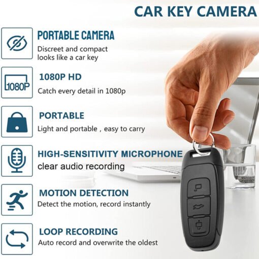 Camera ngụy trang móc khóa S830 bản mới nhất an toàn - hình ảnh 7