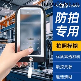 Cẩn thận với bí mật Túi đựng điện thoại di động chống cam bao gồm tất cả PU Hội thảo bí mật Điện thoại di động Vỏ bảo mật Nhà máy Xưởng bí mật Điện thoại di động chuyên dụng Khối túi chống Camera