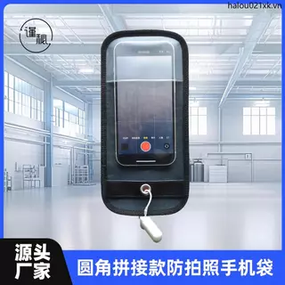 Cẩn thận với bí mật Họa tiết cá sấu PU chống Camera Túi đựng điện thoại ngoại thương Tiệc cưới Tùy chỉnh Chống trầy xước Túi điện thoại Điện thoại di động Túi bí mật