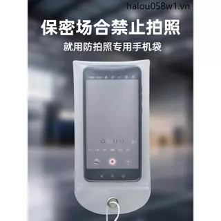 Cẩn thận với bí mật Con dấu đơn Đôi mờ chống ảnh Túi đựng điện thoại chống Camera Vỏ điện thoại địa điểm nhà máy Túi điện thoại bí mật