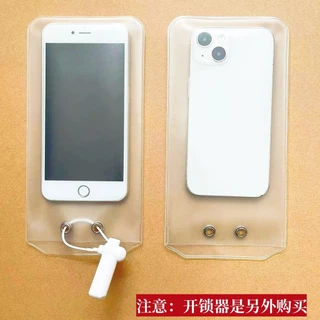 Hàng sẵn có Giao hàng có sẵn / Túi đựng điện thoại di động chống Camera tại nhà máy Bán hàng trực tiếp Điện thoại di động Túi bí mật Chụp ảnh chống trầy xước Vỏ bảo vệ quyền riêng tư Màn hình cảm ứng mờ đôi có khóa