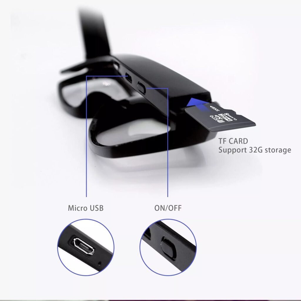 Camera Ngụy Trang Mắt Kính V16 Video 1080P an toàn ảnh 20 Camera Ngụy Trang Mắt Kính V16 Video 1080P an toàn - hình ảnh 20