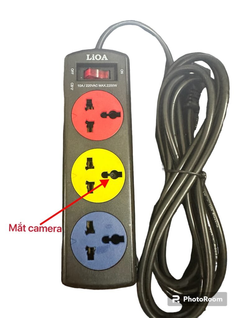 Camera ngụy trang ổ cắm điện lioa an toàn - hình ảnh 6