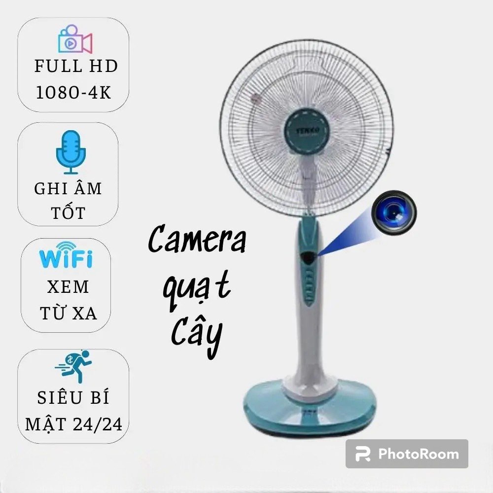 Camera Ngụy Trang Quạt Điện Cây Có Điều Khiển an toàn - hình ảnh 12