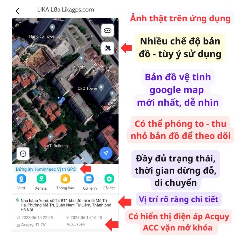Thiết bị định vị có dây A8-Pro GPS mini hình ảnh thực tế 26
