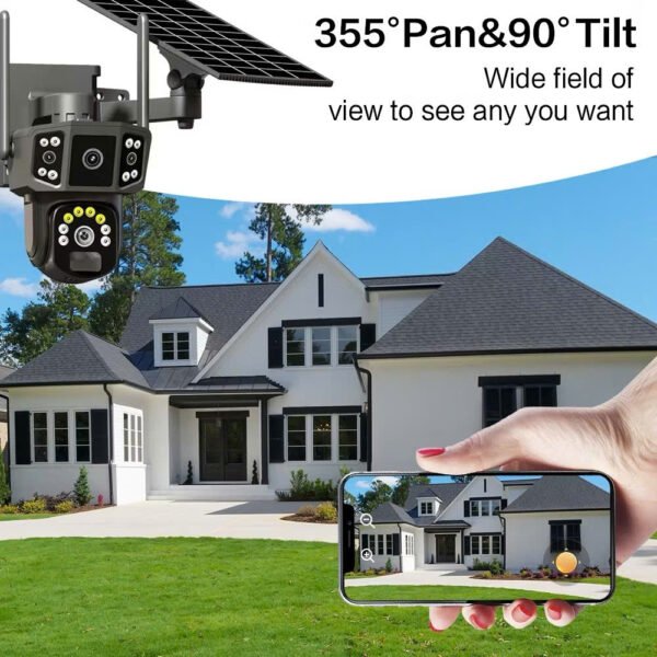 camera năng lượng mặt trời 4G VCS10 hình ảnh thư viện sản phẩm 7