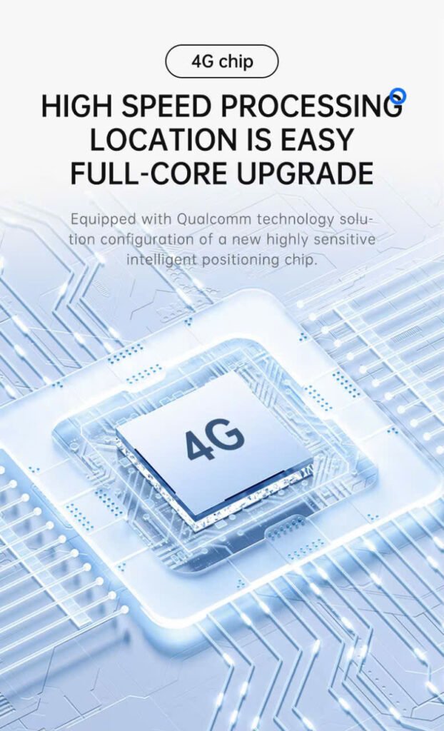 Thiết bị định vị 4G P10 pin 6000mAh GPS mini hình ảnh thực tế 9
