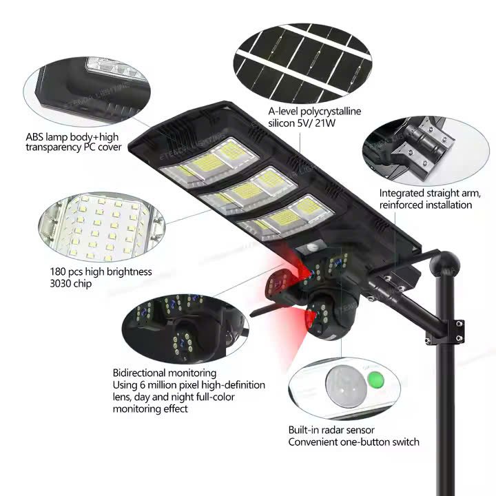 camera năng lượng mặt trời 4G XA01 12MPX 450W hình ảnh sản phẩm 4