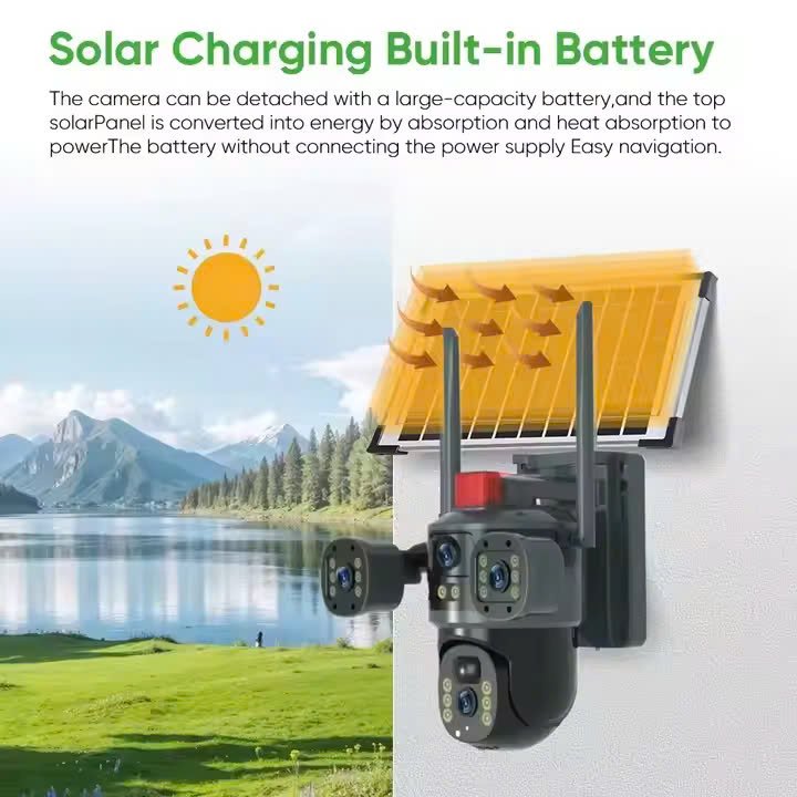camera năng lượng mặt trời 4G VCS12 hình ảnh sản phẩm 2
