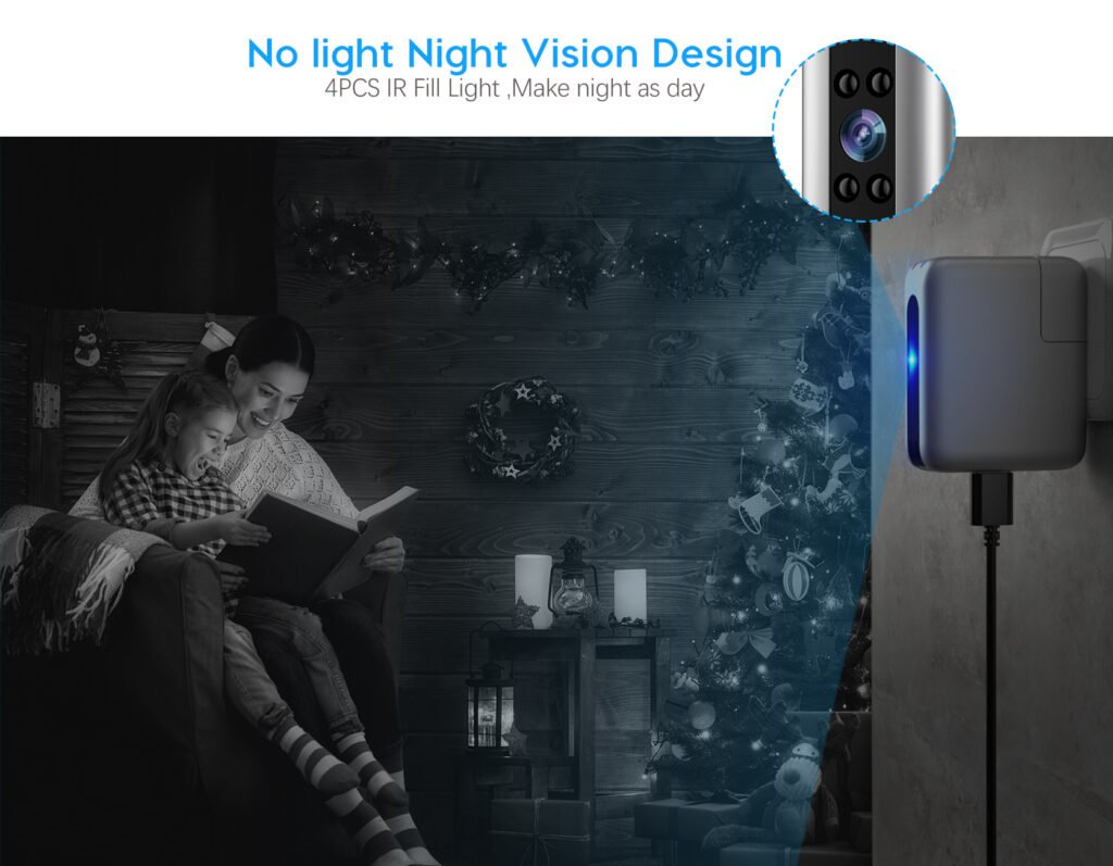 Camera Ngụy Trang Cốc Sạc siêu nét Hồng ngoại góc rộng 166 - hình ảnh 22