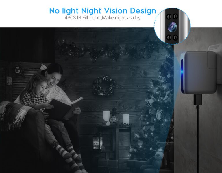 Camera Ngụy Trang Cốc Sạc siêu nét Hồng ngoại góc rộng 166 - hình ảnh 23