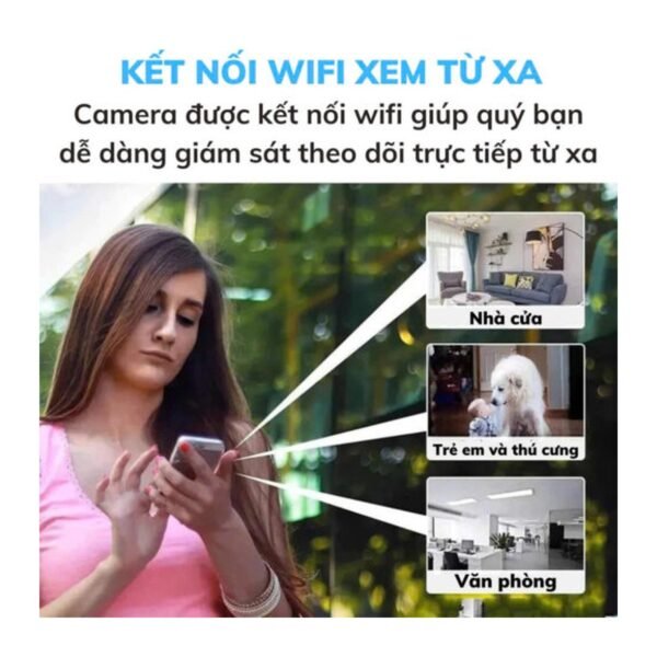 Camera Chai Dau Goi Romano Wifi 4
