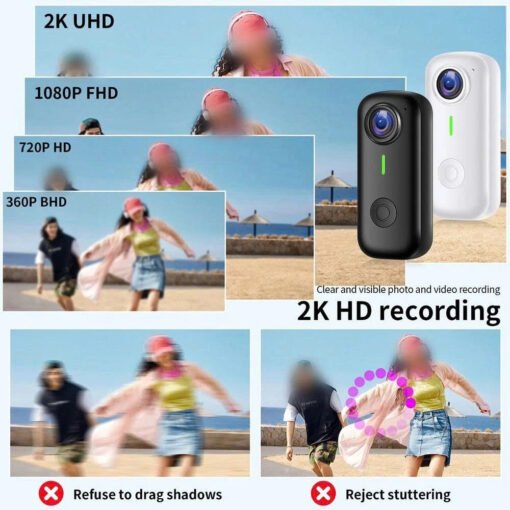 Camera Hanh Dong D100 Wifi Full Hd 2K 2