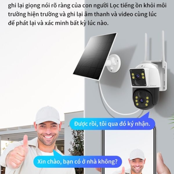 Camera Nang Luong Sim 4G Bg66Dr 30