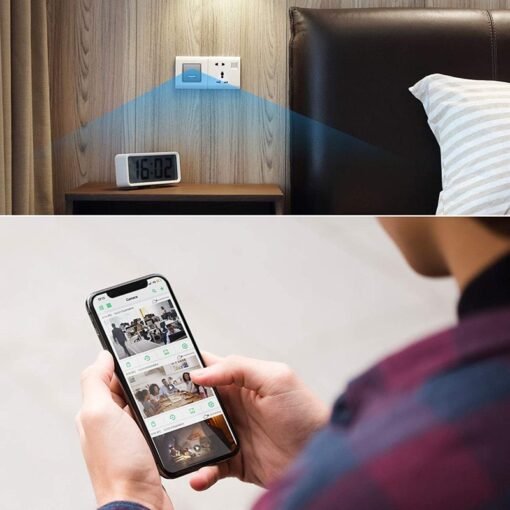 Cốc Sạc iPhone Tích Hợp Camera – xem từ xa trên điện thoại Cốc Sạc iPhone Tích Hợp Camera – xem từ xa trên điện thoại