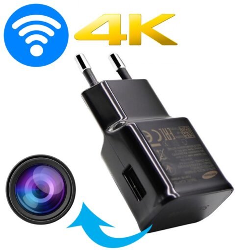 Cốc Sạc Samsung Tích Hợp Camera – vị trí ống kính trên cốc sạc Samsung