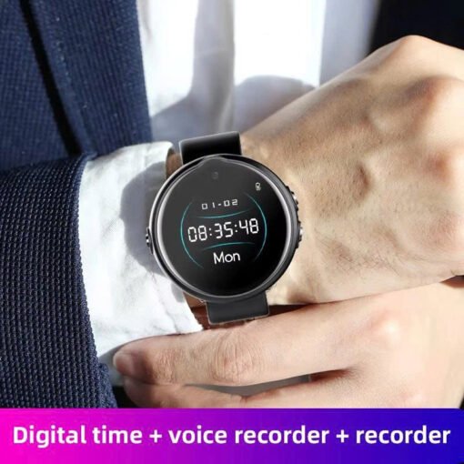 Điện Tử Thông Minh Tích Hợp Camera – mẫu SM003 khi đeo trên cổ tay