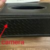 Hộp Giấy Ăn Tích Hợp Camera – Vị trí camera trên hộp giấy ăn