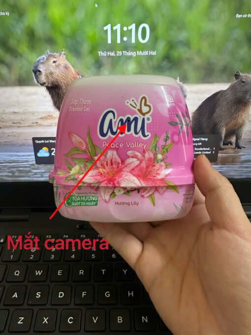 Lọ Sáp Thơm Tích Hợp Camera – ảnh 2 Hình ảnh thực tế lọ sáp thơm và vị trí camera – Lọ Sáp Thơm Tích Hợp Camera