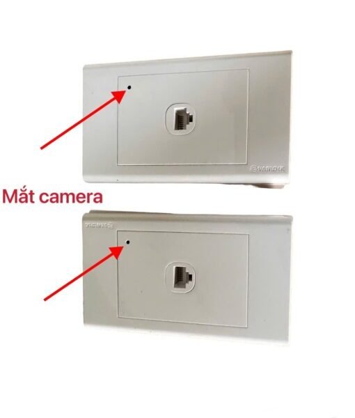Ổ Cắm Tích Hợp Camera – Thiết kế mặt ổ cắm kết hợp hai công tắc