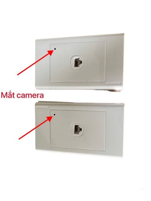 Ổ Cắm Tích Hợp Camera Ổ Cắm Tích Hợp Camera – Vị trí camera trên mặt ổ cắm âm tường
