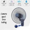Quạt treo tường tích hợp camera 4G dùng sim