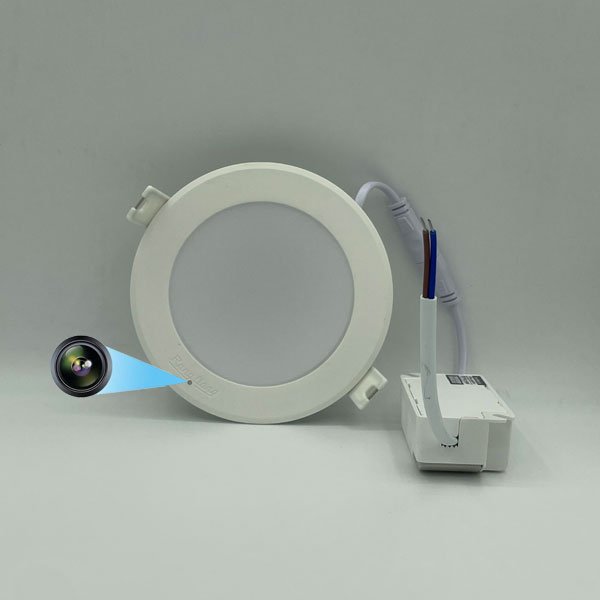 Camera An Ninh Mini Dang Bong Den Led Am Tran 4K Wifi  Bao Ve An Ninh Nha Cua Giam Sat Cua Hang Shopcamerahd