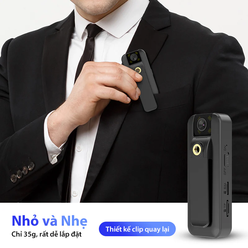 Camera 4G dạng mini - Giám sát nhà cửa bảo vệ gia đình