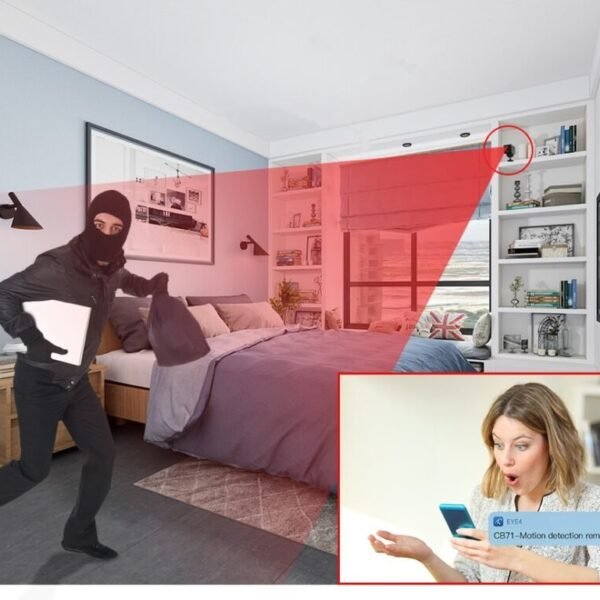 Camera 4G dạng mini góc 150 độ - Giám sát an ninh bảo vệ nhà cửa ảnh sản phẩm số 3