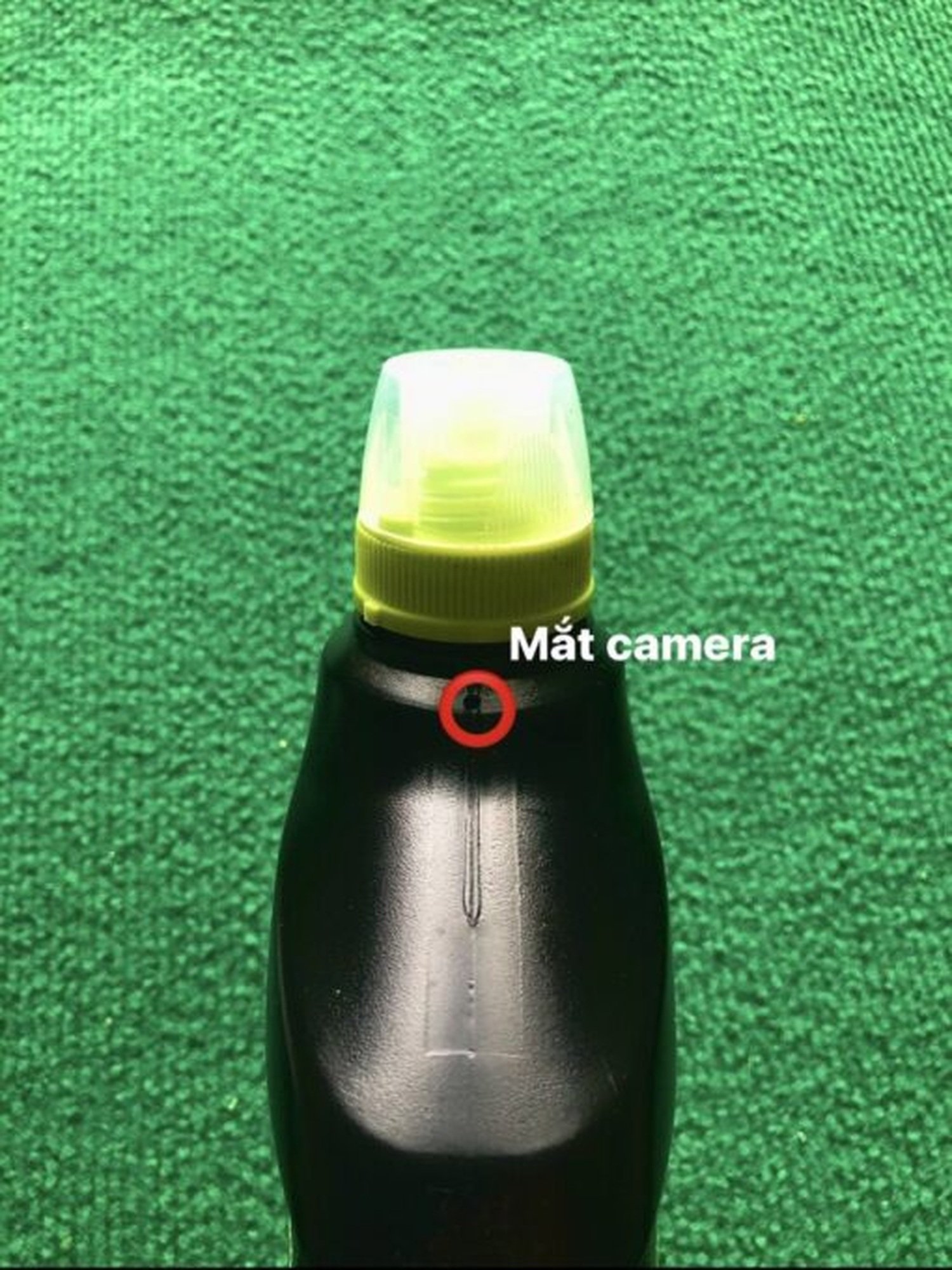 Camera 4G dạng chai Vim màu đen giám sát an ninh và bảo vệ nhà cửa