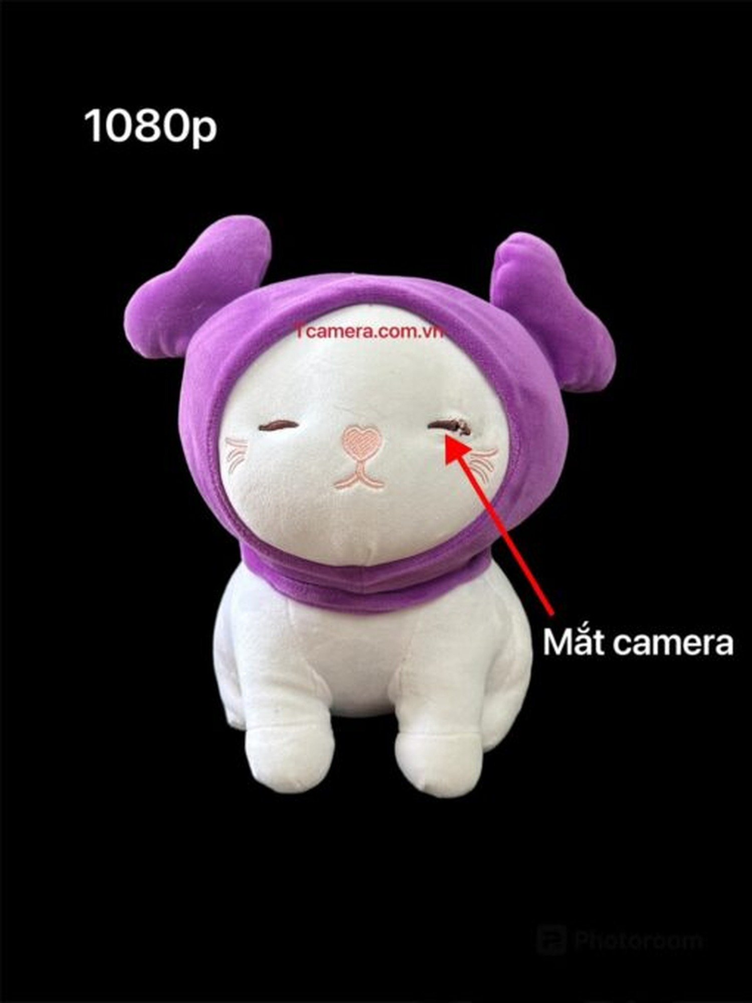 Camera 4G dạng gấu bông giám sát an ninh và bảo vệ nhà cửa