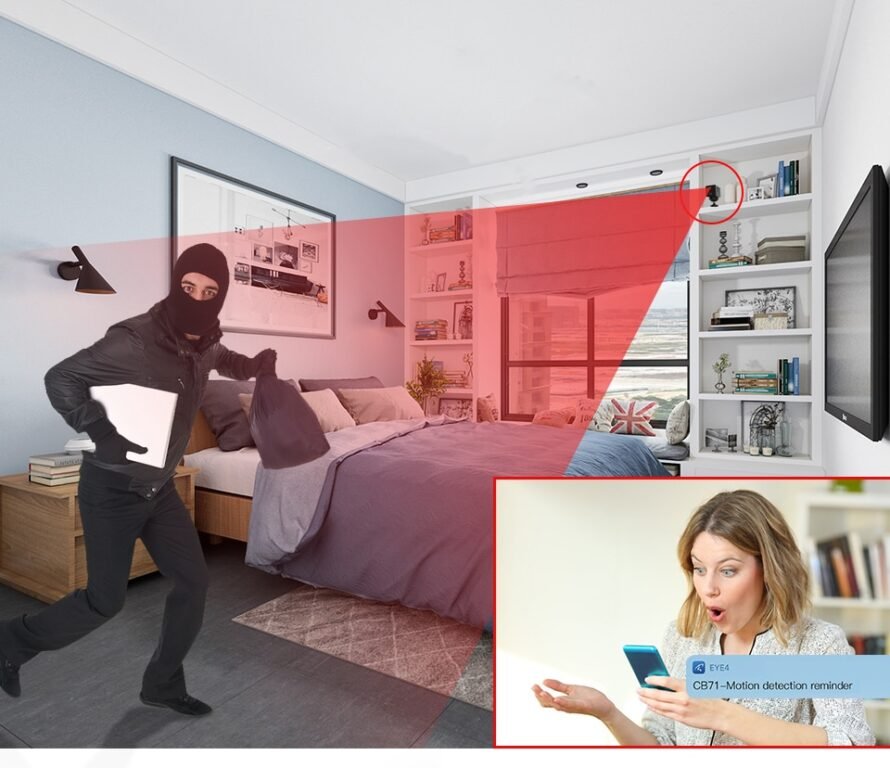 Camera 4G dạng mini góc 150 độ hình ảnh 3