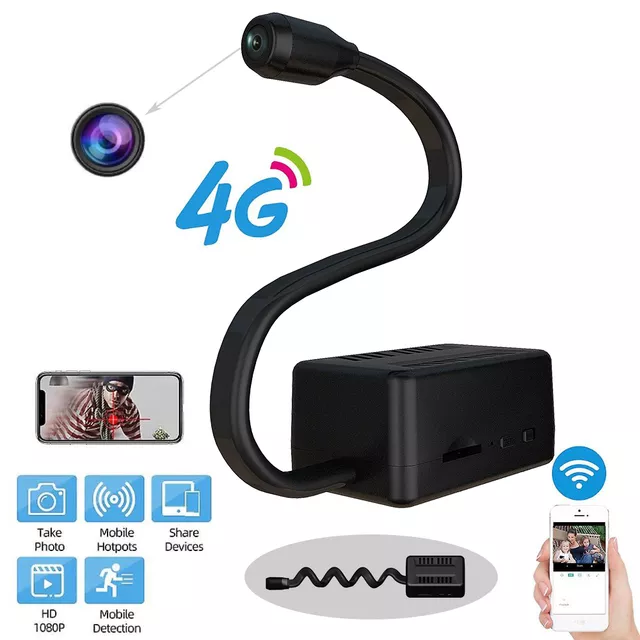 Camera 4G dạng mini góc 150 độ hình ảnh 4