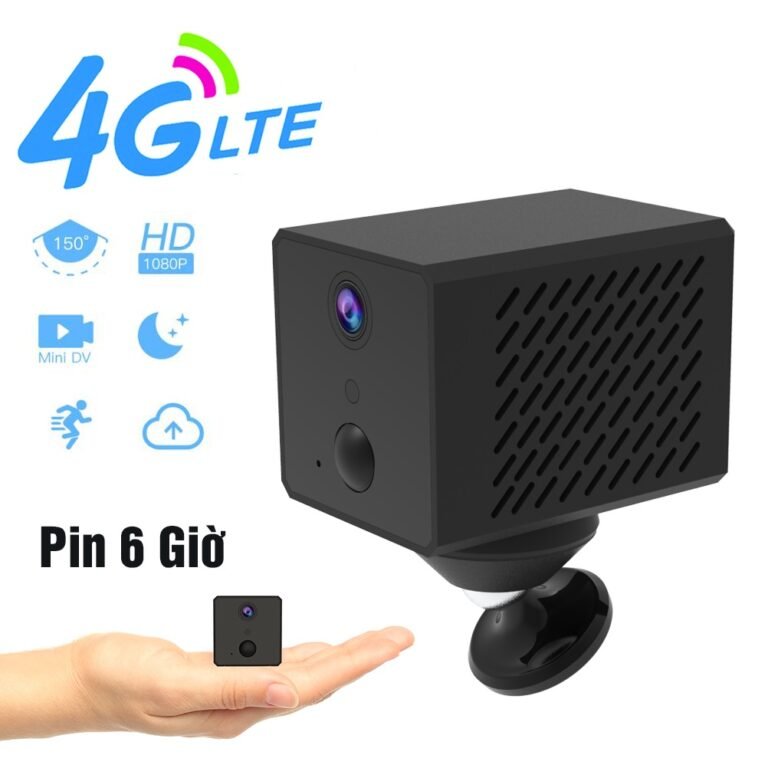 Camera 4G dạng mini pin lâu hình ảnh 2