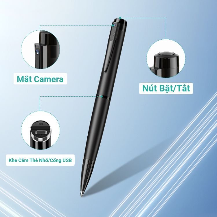 Camera an ninh mini dạng bút viết 1080P WiFi – Thiết bị an ninh thông minh cho nhà cửa ảnh sản phẩm số 22 Camera an ninh mini dạng bút viết 1080P WiFi - Thiết bị an ninh thông minh cho nhà cửa ảnh sản phẩm số 22