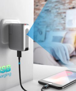 Camera an ninh mini dạng cốc sạc 4K WiFi - Thiết bị an ninh thông minh cho nhà cửa