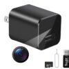 Camera an ninh mini dạng cốc sạc iPhone 4K WiFi - Giải pháp quan sát từ xa an ninh gia đình