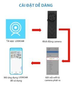 Camera an ninh mini dạng cúc áo 4K không dây – Thiết bị an ninh thông minh cho nhà cửa ảnh sản phẩm số 3 Camera an ninh mini dạng cúc áo 4K không dây - Thiết bị an ninh thông minh cho nhà cửa ảnh sản phẩm số 3
