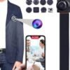 Camera an ninh mini dạng cúc áo V99R 1080P WiFi - An ninh gia đình giám sát cửa hàng