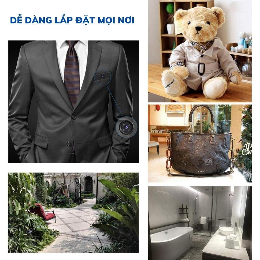 Camera an ninh mini dạng cúc áo V99Smax 4K WiFi – An ninh gia đình giám sát cửa hàng ảnh sản phẩm số 22 Camera an ninh mini dạng cúc áo V99Smax 4K WiFi - An ninh gia đình giám sát cửa hàng ảnh sản phẩm số 22