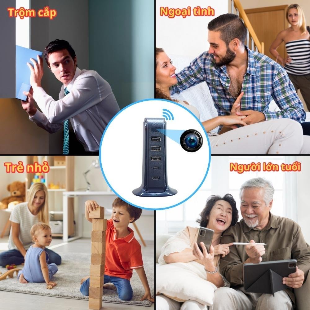 Camera an ninh mini dạng đốc sạc ổ cắm USB 4K không dây – Bảo vệ an ninh nhà cửa giám sát cửa hàng ảnh sản phẩm số 8 Camera an ninh mini dạng đốc sạc ổ cắm USB 4K không dây - Bảo vệ an ninh nhà cửa giám sát cửa hàng ảnh sản phẩm số 8