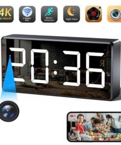 Camera an ninh mini dạng đồng hồ để bàn 4K WiFi – Giám sát an ninh bảo vệ nhà cửa ảnh sản phẩm số 7 Camera an ninh mini dạng đồng hồ để bàn 4K WiFi - Giám sát an ninh bảo vệ nhà cửa ảnh sản phẩm số 7