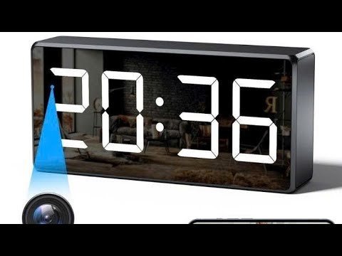 Camera an ninh mini dạng đồng hồ để bàn 4K WiFi – Giám sát an ninh bảo vệ nhà cửa ảnh sản phẩm số 9 Camera an ninh mini dạng đồng hồ để bàn 4K WiFi - Giám sát an ninh bảo vệ nhà cửa ảnh sản phẩm số 9