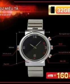 Camera an ninh mini dạng đồng hồ đeo tay 1080P WiFi - Giải pháp quan sát từ xa an ninh gia đình ảnh sản phẩm số 2