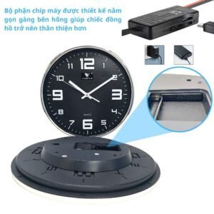 Camera an ninh mini dạng đồng hồ treo tường 4K WiFi – Giám sát an ninh bảo vệ nhà cửa ảnh sản phẩm số 9 Camera an ninh mini dạng đồng hồ treo tường 4K WiFi - Giám sát an ninh bảo vệ nhà cửa ảnh sản phẩm số 9