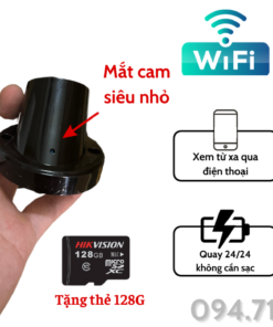 Camera an ninh mini dạng đuôi bóng đèn 1080P WiFi – Giám sát nhà cửa và bảo vệ tài sản ảnh sản phẩm số 9 Camera an ninh mini dạng đuôi bóng đèn 1080P WiFi - Giám sát nhà cửa và bảo vệ tài sản ảnh sản phẩm số 9