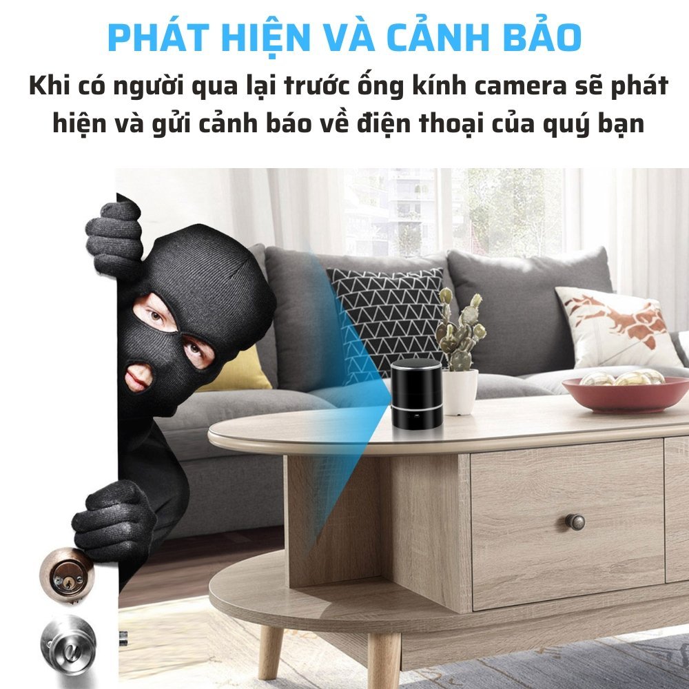 Camera an ninh mini dạng loa Bluetooth 1080P không dây – Thiết bị an ninh thông minh cho nhà cửa ảnh sản phẩm số 8 Camera an ninh mini dạng loa Bluetooth 1080P không dây - Thiết bị an ninh thông minh cho nhà cửa ảnh sản phẩm số 8