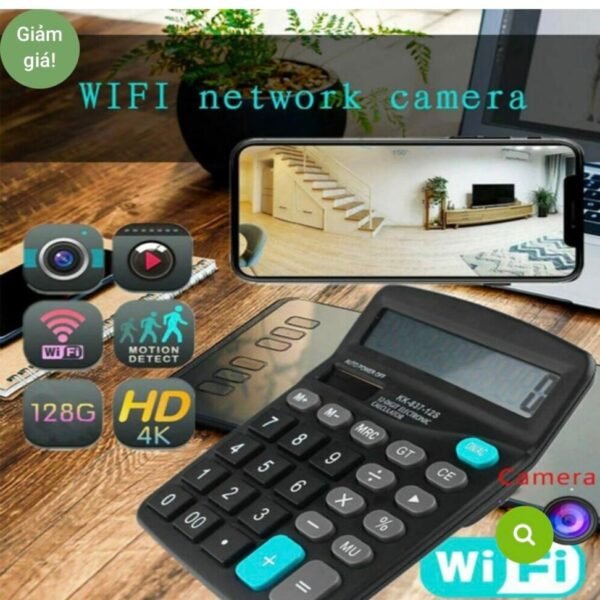 Camera an ninh mini dạng máy tính cầm tay 1080P WiFi - Giải pháp quan sát từ xa an ninh gia đình ảnh sản phẩm số 19
